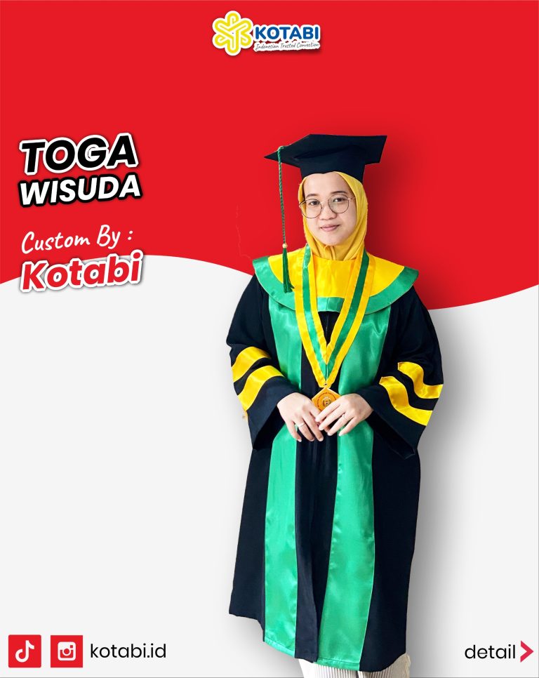 baju toga wisuda S1 wanita